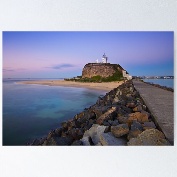 Item preview, Sunrise at Nobbys Beach designed and sold by sjporter.