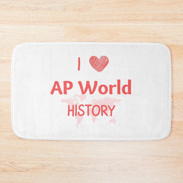 Item preview, I Love AP World History designed and sold by Prahaano Designs.