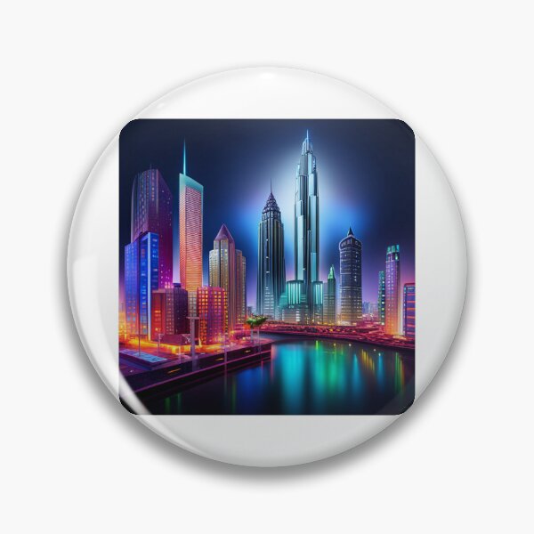 Artikelvorschau, Neon Nightscape Metropole entworfen und verkauft von Perrots.