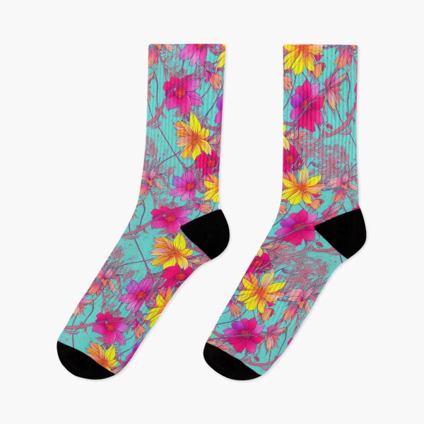 Item preview, Spring Flowers Breakcore Graffiti 1 designed and sold by PinetumDesigns.