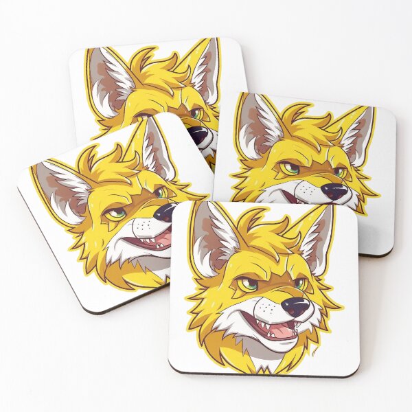 Item preview, Yellow Furry Wolf designed and sold by FurryKingdom.