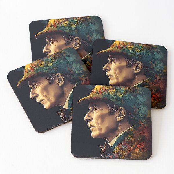 Item preview, Sherlock Holmes Stylized Artwork Poster | Unique Floral Enigma Sticker Art  designed and sold by advernaut.