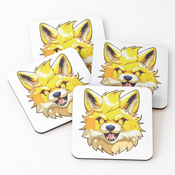 Item preview, Yellow Furry Wolf designed and sold by FurryKingdom.