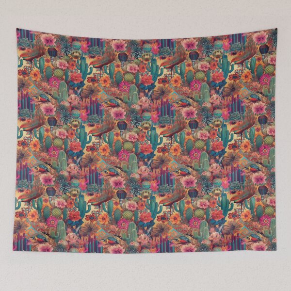 Item preview, Mexican Collage designed and sold by Artesaneros.