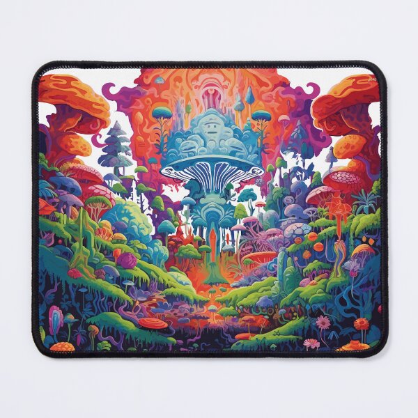 Item preview, Toxic Happiness | Mystical Mushroom Metropolis | Fungi Fantasy Realm designed and sold by mindexploration.