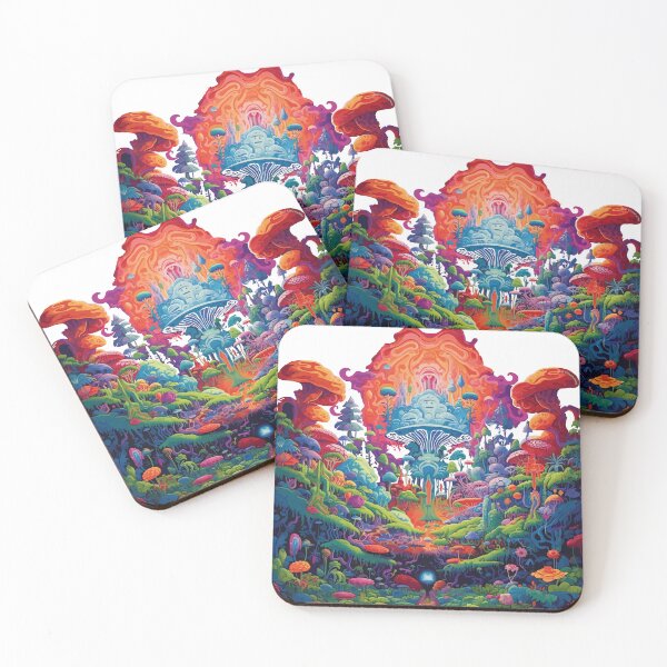 Item preview, Toxic Happiness | Mystical Mushroom Metropolis | Fungi Fantasy Realm designed and sold by mindexploration.