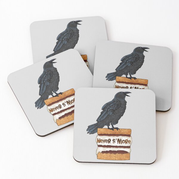 Item preview, Never S'more quoth the raven. designed and sold by TalesTheCreepy.