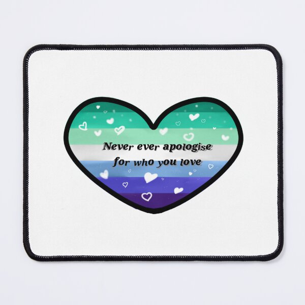 Item preview, Gay pride(love who you love) WITH HEARTS  designed and sold by OneDrawingGirl.