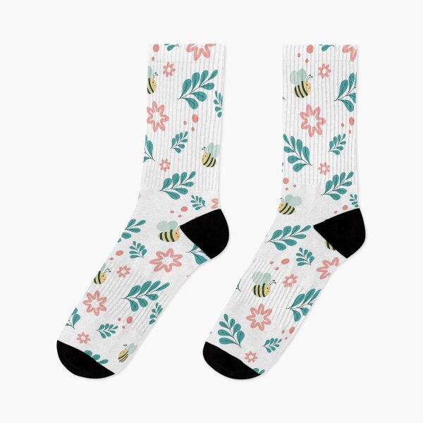 Item preview, Just Bees and Things and Flowers pattern  designed and sold by PY Tees.