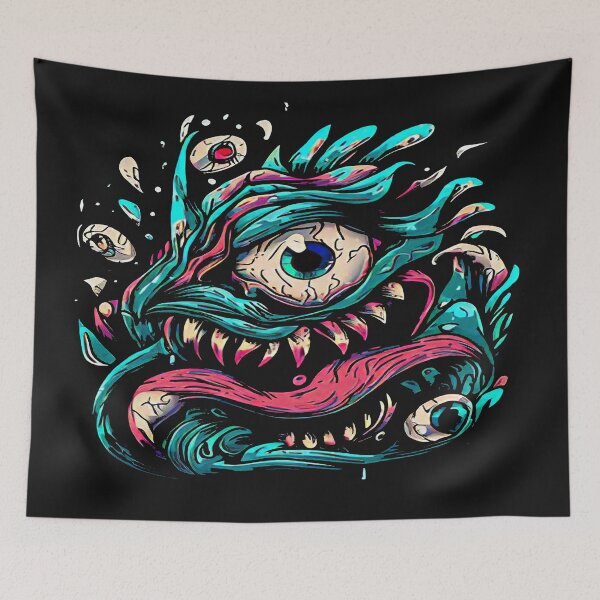 Item preview, Chromatic Abomination: A Colorful and Unique Monster designed and sold by victorbrunhs.