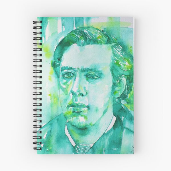 Item preview, OSCAR WILDE - watercolor portrait.28 designed and sold by lautir.