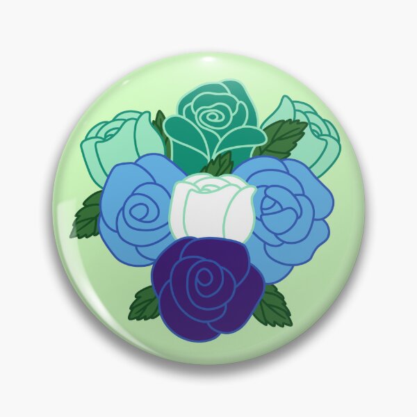 Item preview, Subtle Gay Male Pride Roses  designed and sold by Blatherskite Studios.