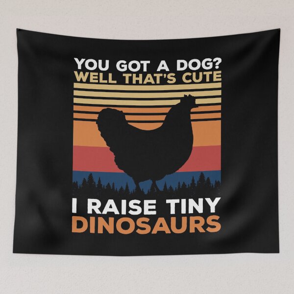 Item preview, I Raise Tiny Dinosaurs Graphic designed and sold by DirtyGirlGraphics.