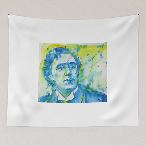 Item preview, OSCAR WILDE - watercolor portrait.29 designed and sold by lautir.
