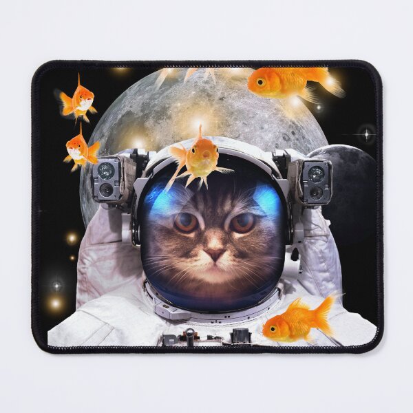 Item preview, catstronaut - cat - funny cat - cat astronaut designed and sold by nicolelynne.