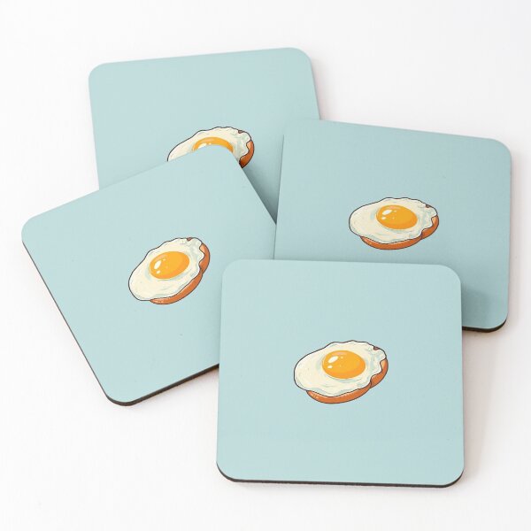 Item preview, Cute Egg on Toast Design for Breakfast Lovers designed and sold by Stickerchef.