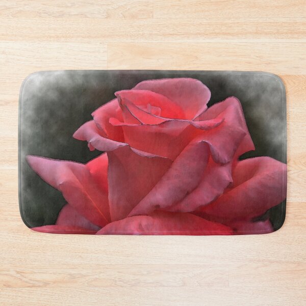 Item preview, A Pink Rose Bud In Watercolor designed and sold by KirtTisdale.