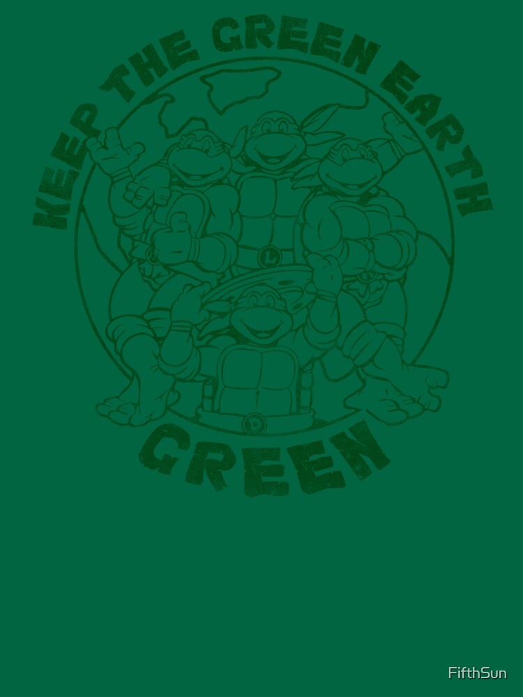 Men's Teenage Mutant Ninja Turtles Keep the Earth Green T-Shirt