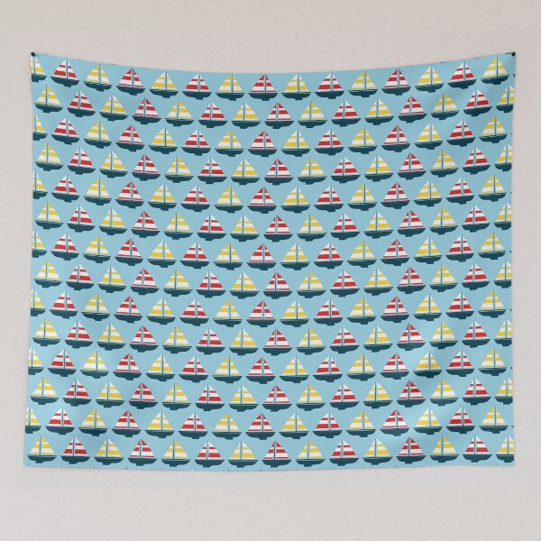 Item preview, Little sailboats designed and sold by Petits Pixels.