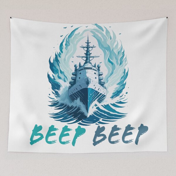 Item preview, funny cruise sayings: I'm on a boat beep beep designed and sold by Bb-gl.