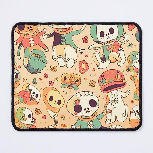 Item preview, Funny Cartoon Cute Skeletons Pattern Art Design #30 designed and sold by Pexelpanoramas.
