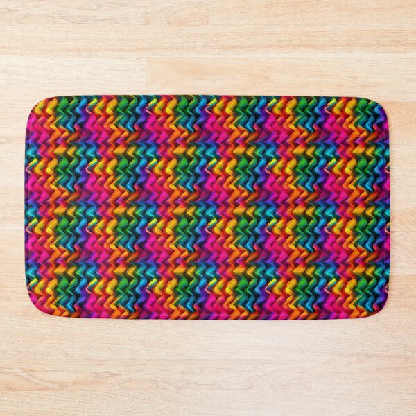 Item preview, Rainbow Zigzags designed and sold by LukomiArt.