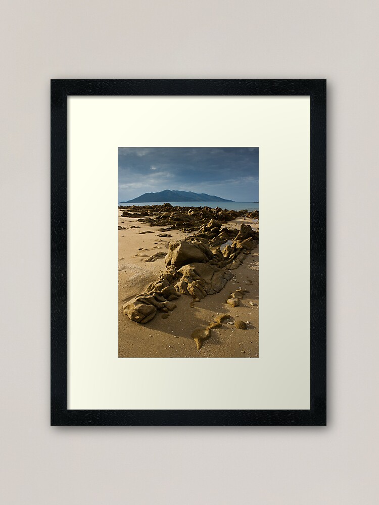 Alternate view of Beachscape Framed Art Print