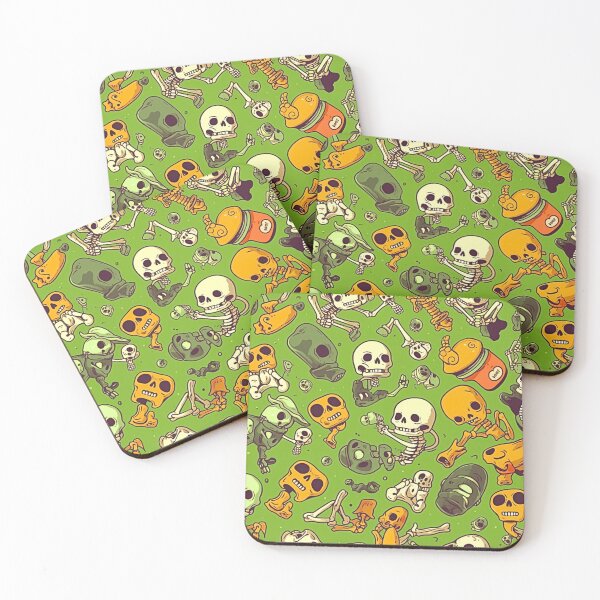 Item preview, Funny Cartoon Cute Skeletons Pattern Art Design #31 designed and sold by Pexelpanoramas.