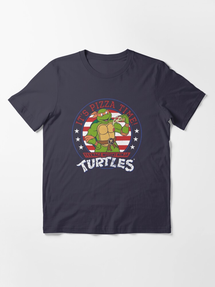 TEENAGE MUTANT NINJA TURTLES Official Men's Michaelangelo Shell T-Shirt Sz  Large