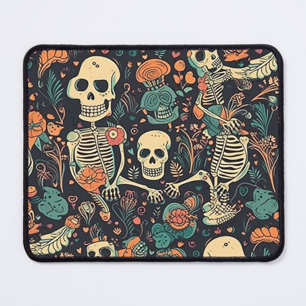 Item preview, Funny Cartoon Cute Skeletons Pattern Art Design #32 designed and sold by Pexelpanoramas.