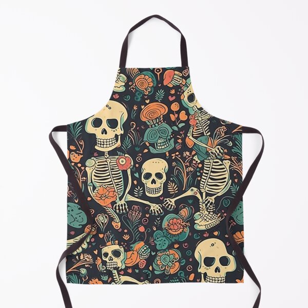 Item preview, Funny Cartoon Cute Skeletons Pattern Art Design #32 designed and sold by Pexelpanoramas.