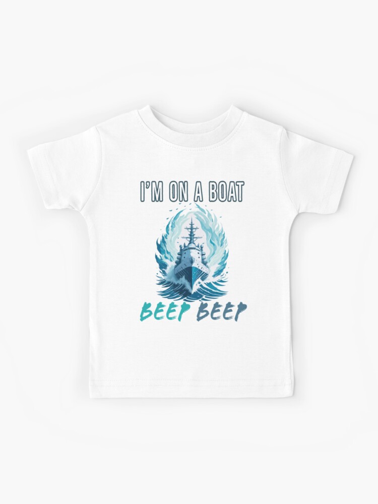 Kid Classic Cruising Toddler T-shirt by Retro Boater Kid Classic Cruising Toddler T-shirt by Retro Boater