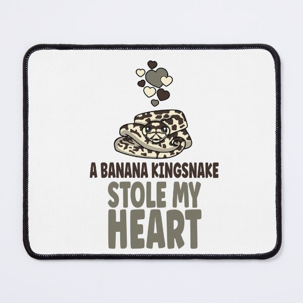 Item preview, A Banana Kingsnake Stole My Heart designed and sold by eternallygifted.