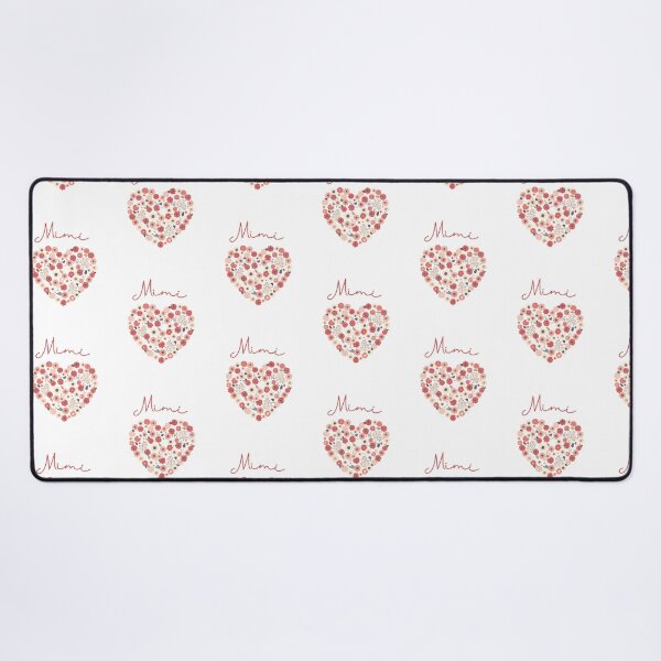 Aperçu de l'œuvre Coeur Floral Mimi créée et vendue par AliKatsDesign.