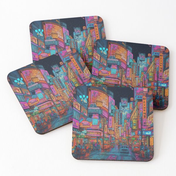 Item preview, Neon Pop Places - Tokyo designed and sold by Michael Sherratt.