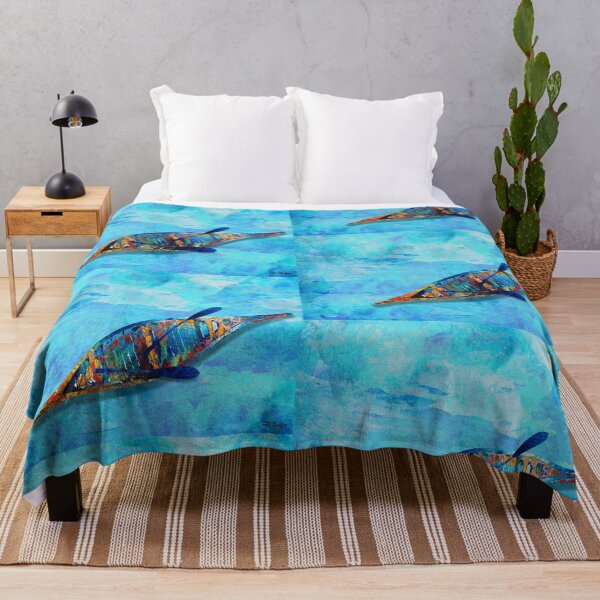 Item preview, Twos Company Bright Colorful Canoe Art designed and sold by Sharon Cummings Art.