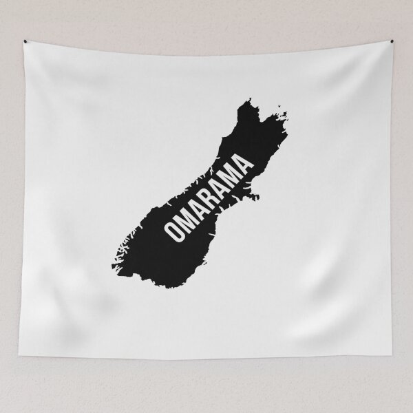 Item preview, Omarama, New Zealand Silhouette designed and sold by CartoCreative.