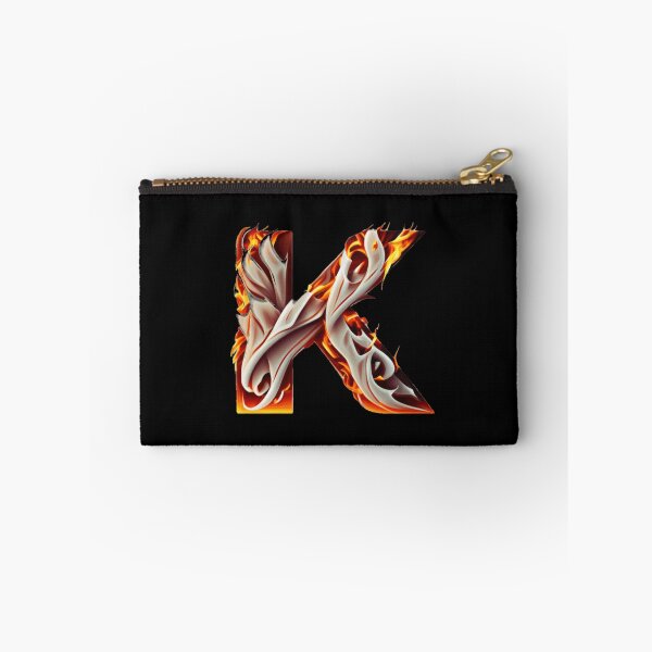 Item preview, Letter < K > Fire Style designed and sold by ImgByLili.