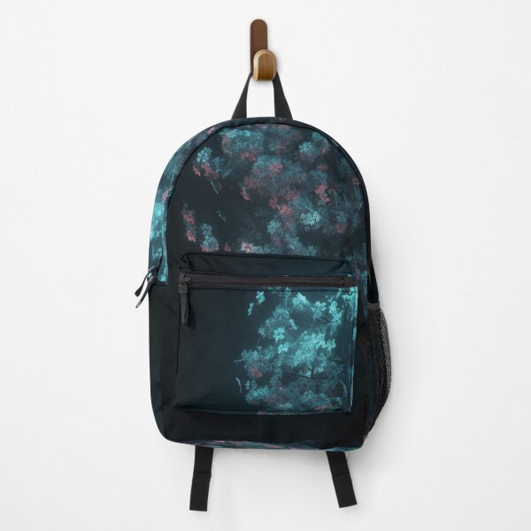 Item preview, Tree blossoms floating free stock illustrations, in the style of benoit b. mandelbrot, glowing neon, dark cyan, uhd image, naoto hattori, delicate flowers, highly detailed figures designed and sold by aiphotosart.