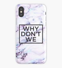 why don’t we iPhone Case