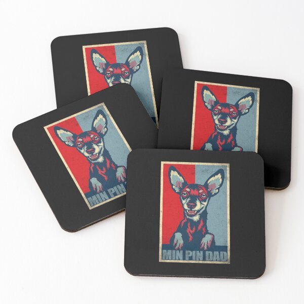 Item preview, Min Pin Dad Miniature Pinscher Dog Dad Min Pin Father designed and sold by Africanob.