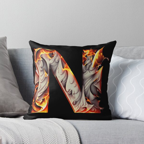 Item preview, Letter < N > Fire Style designed and sold by ImgByLili.