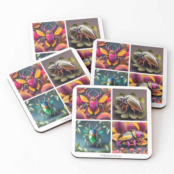 Item preview, Large Mythical Insects Poster designed and sold by ArtShare.