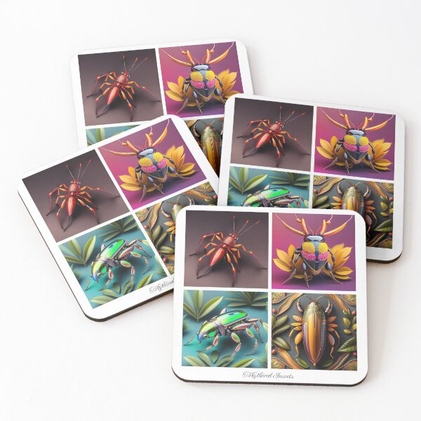 Item preview, Large Mythical Insects Poster designed and sold by ArtShare.