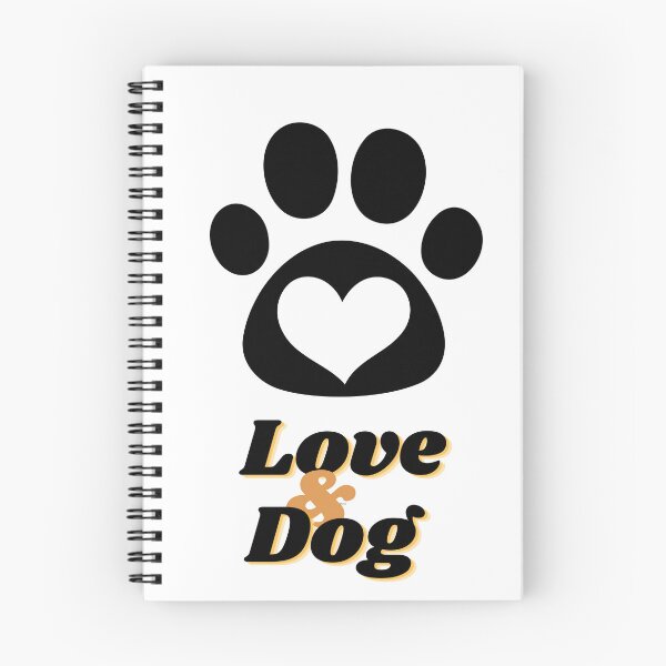 Item preview, Love & dog designed and sold by Hilaloshop.