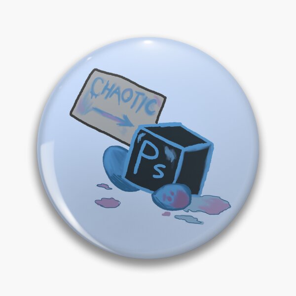 Item preview, Photoshop "CHAOTIC" Sticker designed and sold by MixrBrushStudio.