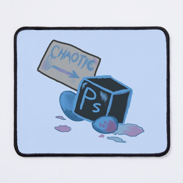 Item preview, Photoshop "CHAOTIC" Sticker designed and sold by MixrBrushStudio.