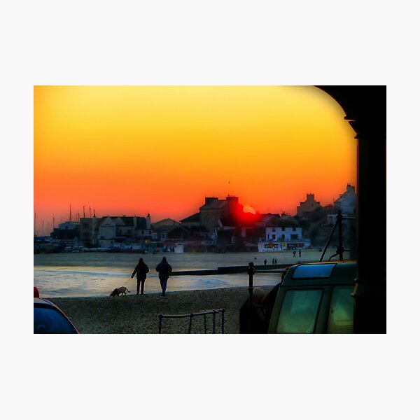 Item preview, Lyme Regis Sunset designed and sold by A90Six.