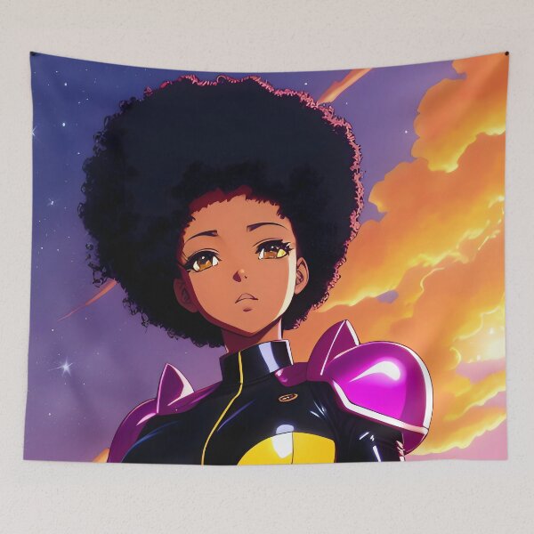 Item preview, Vestige | Black Anime Girl designed and sold by blackanimemecca.