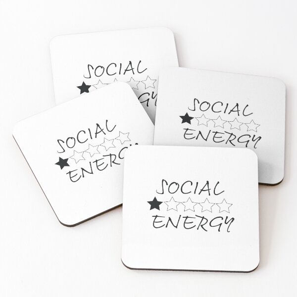 Item preview, my low social energy battery for shy introverts anti social  designed and sold by Karisdesignss.